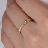 440 Basic - Happy リング（6月 ムーンストーン）