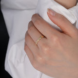 440 Basic - Happy リング（6月 ムーンストーン）