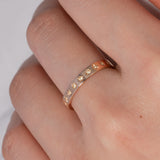 440 Basic - Happy リング（8月 ペリドット）