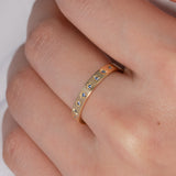 440 Basic - Happy リング（9月 サファイア）