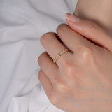 440 Basic - Happy リング（10月 ピンクトルマリン）