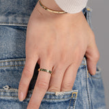 440 Basic - Happy リング（5月 エメラルド）