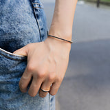 440 Basic - ブラックダイヤモンド バングル（1ct）