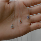 ファンシーサファイア ネックレス