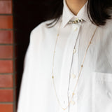 440 Basic - ダイヤモンド ステーションネックレス