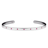 440 Basic - Happy バングル（8月 ピンクスピネル）