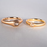 Raml ローズカットダイヤモンド リング