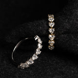 440 Basic - ハートシェイプダイヤモンド リング