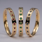 440 Basic - Happy リング（7月 ルビー）