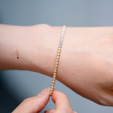 440 Basic - 3color テニスブレスレット（3ct）