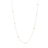 440 Basic - ダイヤモンド ステーションネックレス