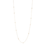 440 Basic - ダイヤモンド ステーションネックレス