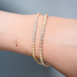 440 Basic - 3color テニスブレスレット（3ct）