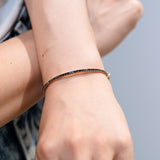 440 Basic - ブラックダイヤモンド バングル（1ct）