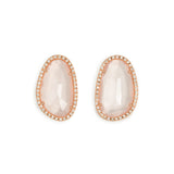 Water Lip - Emotion ローズクォーツ ピアス