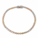 440 Basic - 3color テニスブレスレット（3ct）