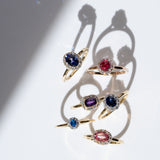 Tutu - パパラチアサファイアリング