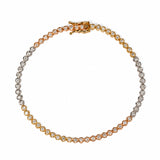 440 Basic - 3color テニスブレスレット（1ct）