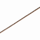 440 Basic - Classic  ブラックダイヤモンド テニスブレスレット（1ct）