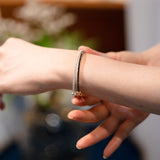 440 Basic - ブラックダイヤモンド バングル（1ct）