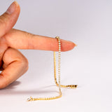 440 Basic - Classic テニスブレスレット（1.4ct）