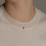 ファンシーサファイア ネックレス