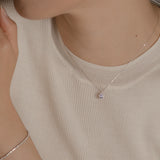 ファンシーサファイア ネックレス