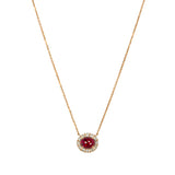 Tutu - ルビーネックレス