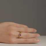 Tutu - パパラチアサファイアリング