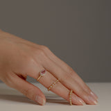 Tutu - パパラチアサファイアリング