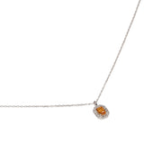 ファンシーサファイア ネックレス