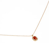 ファンシーサファイア ネックレス