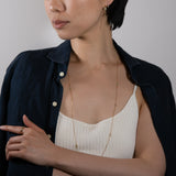 440 Basic - ダイヤモンド ステーションネックレス