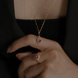 Tutu - パパラチアサファイアリング