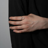 Art Déco Modernism no.12 リング 着用イメージ