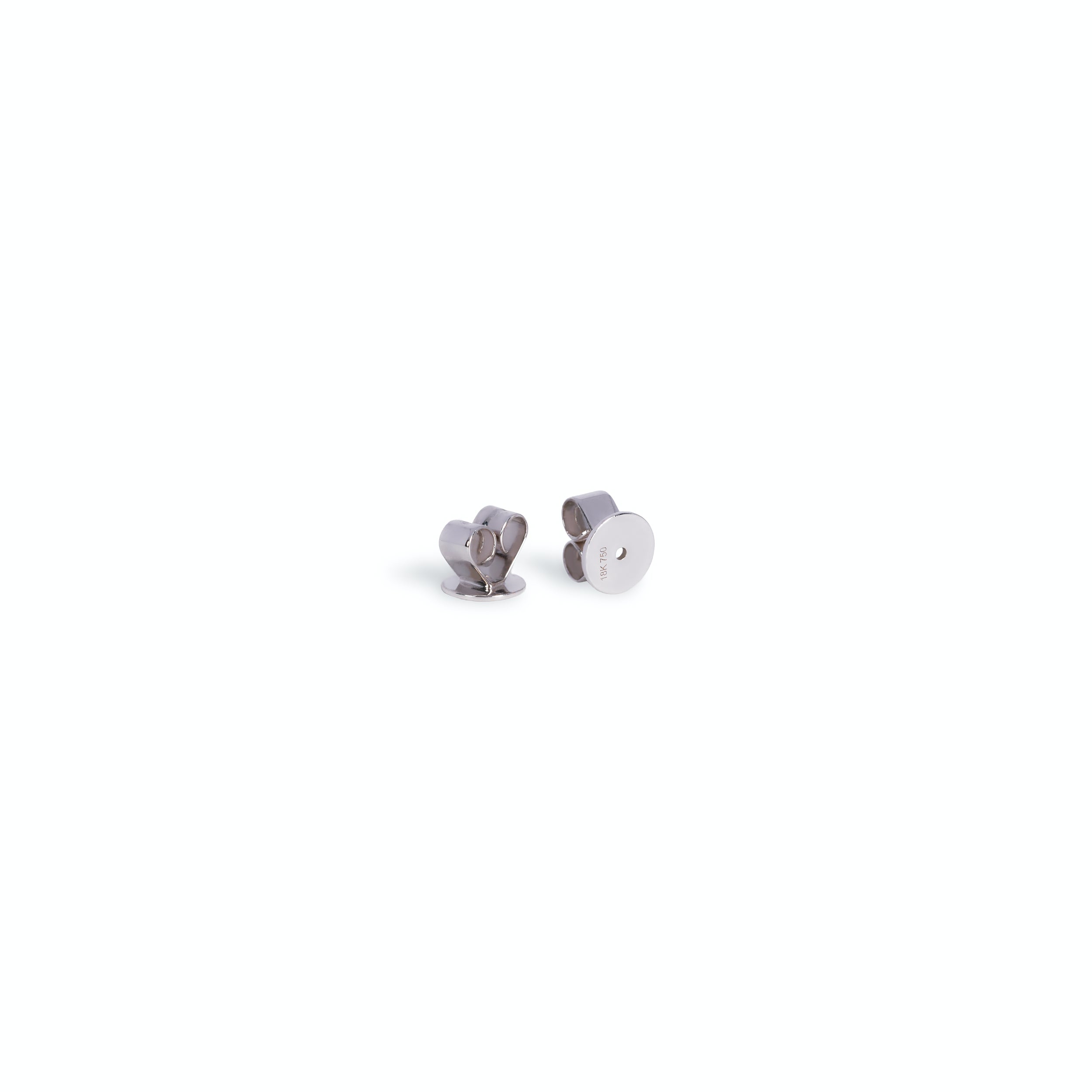 ダイヤモンド ピアス K18ホワイトゴールド アップ
