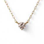 ダイヤモンド ネックレス 0.136ct K18イエローゴールド 1点限り