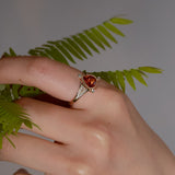 ParVert スペサルティンガーネット リング 2.42ct 着用イメージ