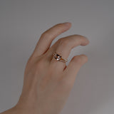 モルガナイト リング 1.84ct スタイリング