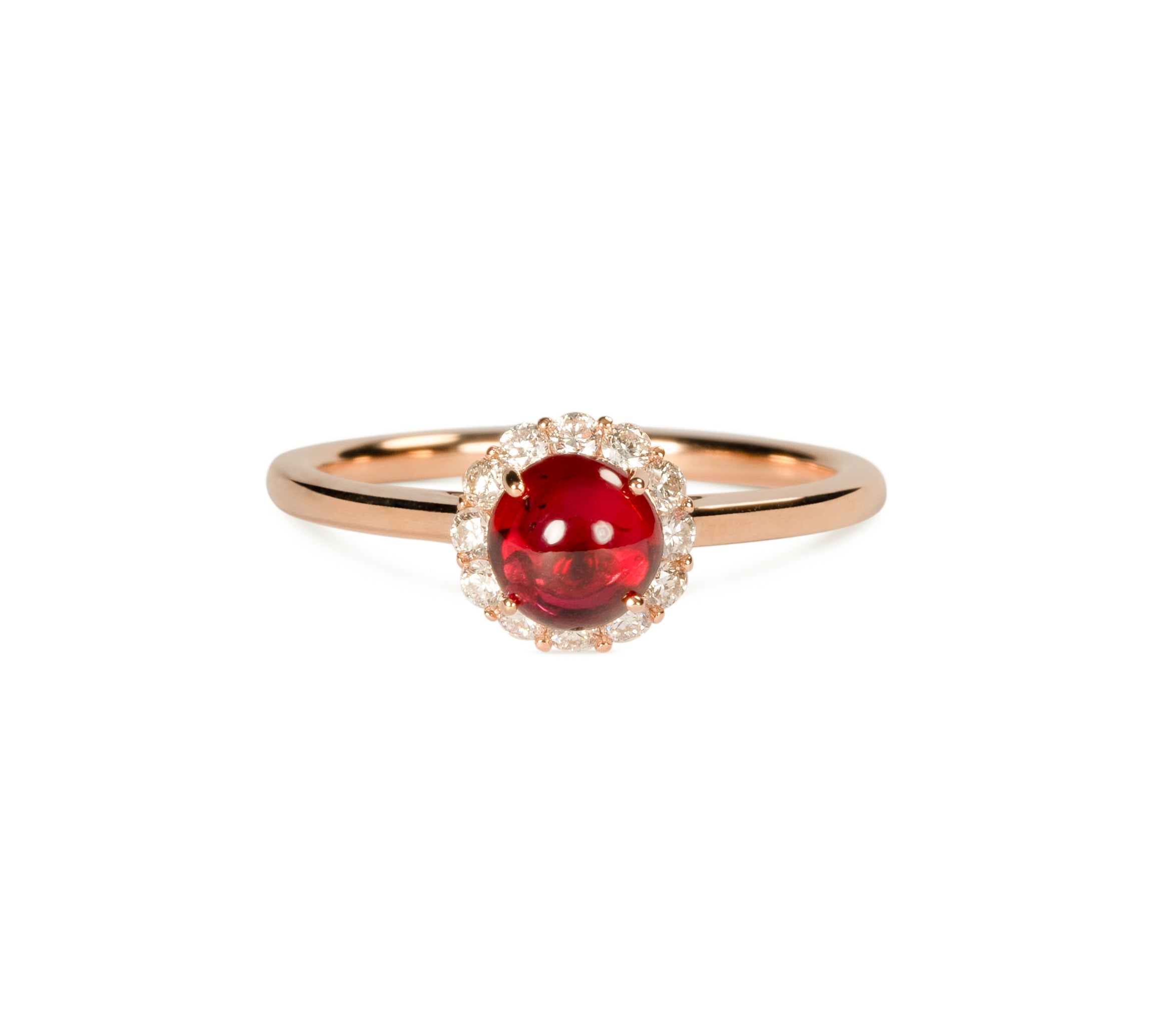Tutu ルビー リング 1.02ct K18ピンクゴールド ダイヤモンド