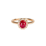 Tutu ルビー リング 1.40ct K18ピンクゴールド ダイヤモンド