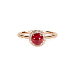 Tutu ルビー リング 1.65ct K18ピンクゴールド ダイヤモンド
