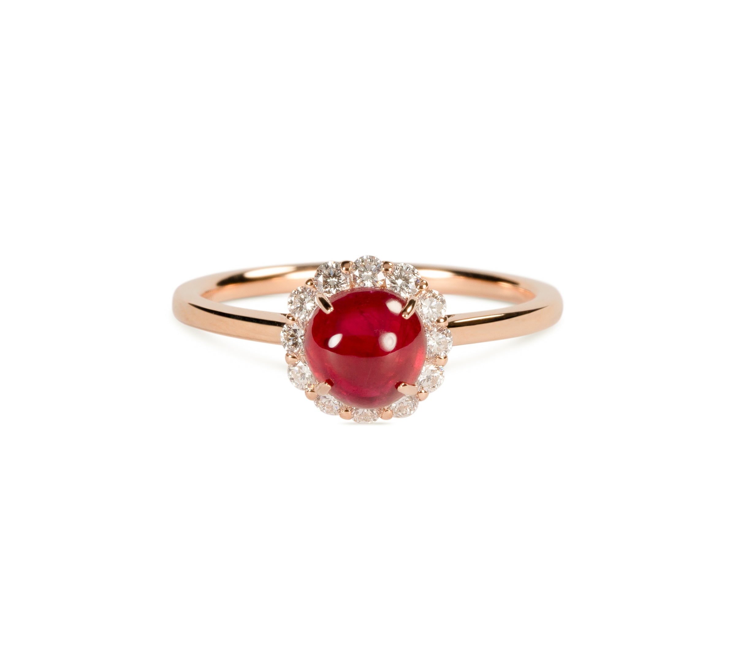 Tutu ルビー リング 1.65ct K18ピンクゴールド ダイヤモンド