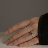 Tutu タンザナイト リング 0.88ct 着用 スタイリング