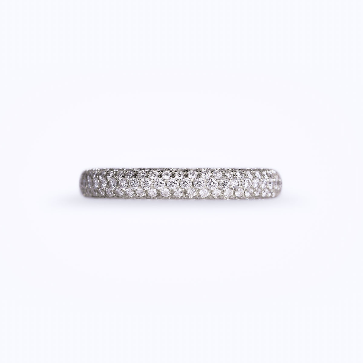 Zero Pavé 8 Row ダイヤモンド リング K18 | パヴェ | 440showroom 