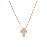 440 Basic Classy Cross ネックレス K18イエローゴールド ダイヤモンド