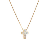 440 Basic Classy Cross ネックレス K18イエローゴールド ダイヤモンド