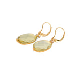 Water Lip - Calm レモンクォーツ ピアス