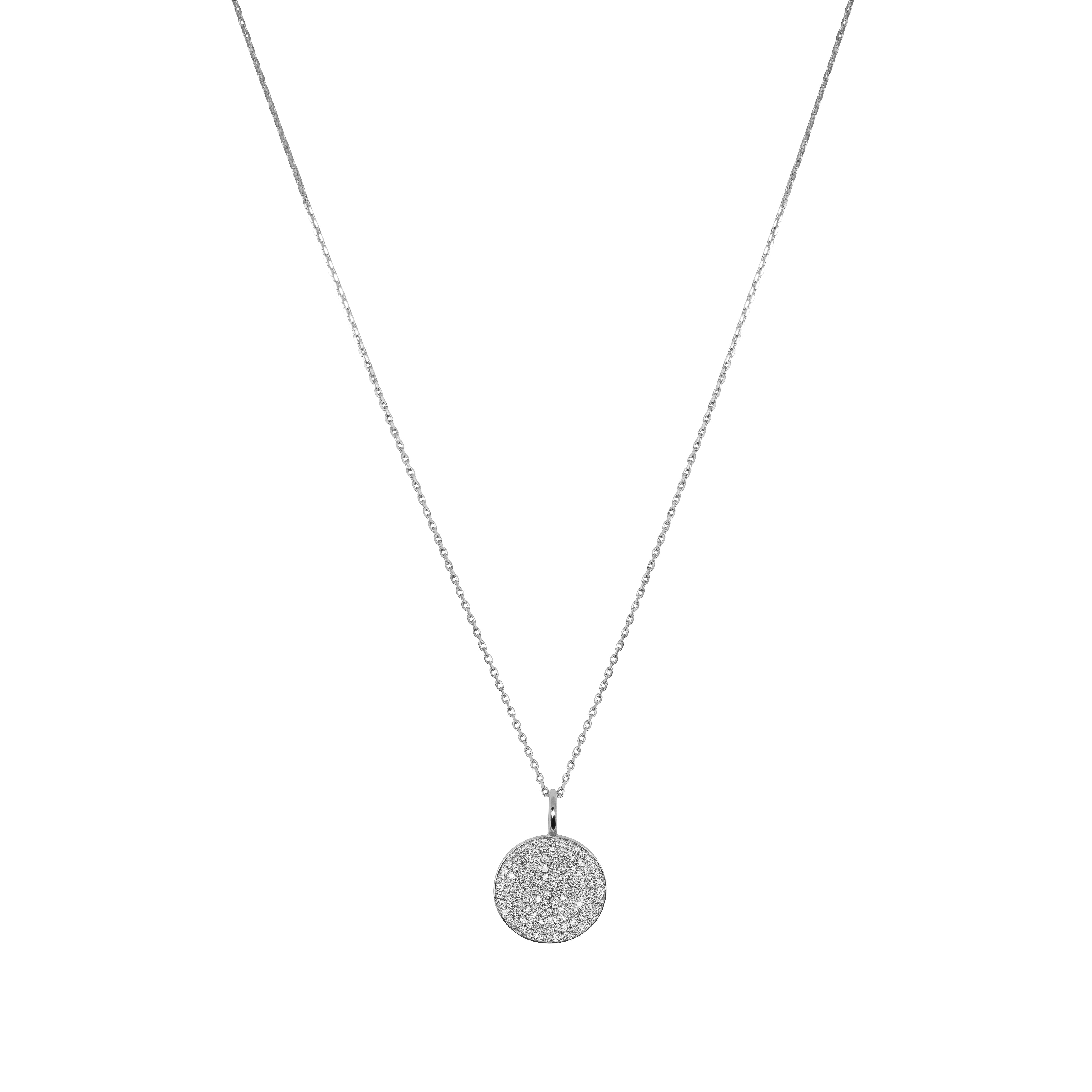 Evence Harmony ネックレス K18ホワイトゴールド トップ