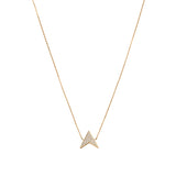 Evence Swallow ネックレス K18ピンクゴールド